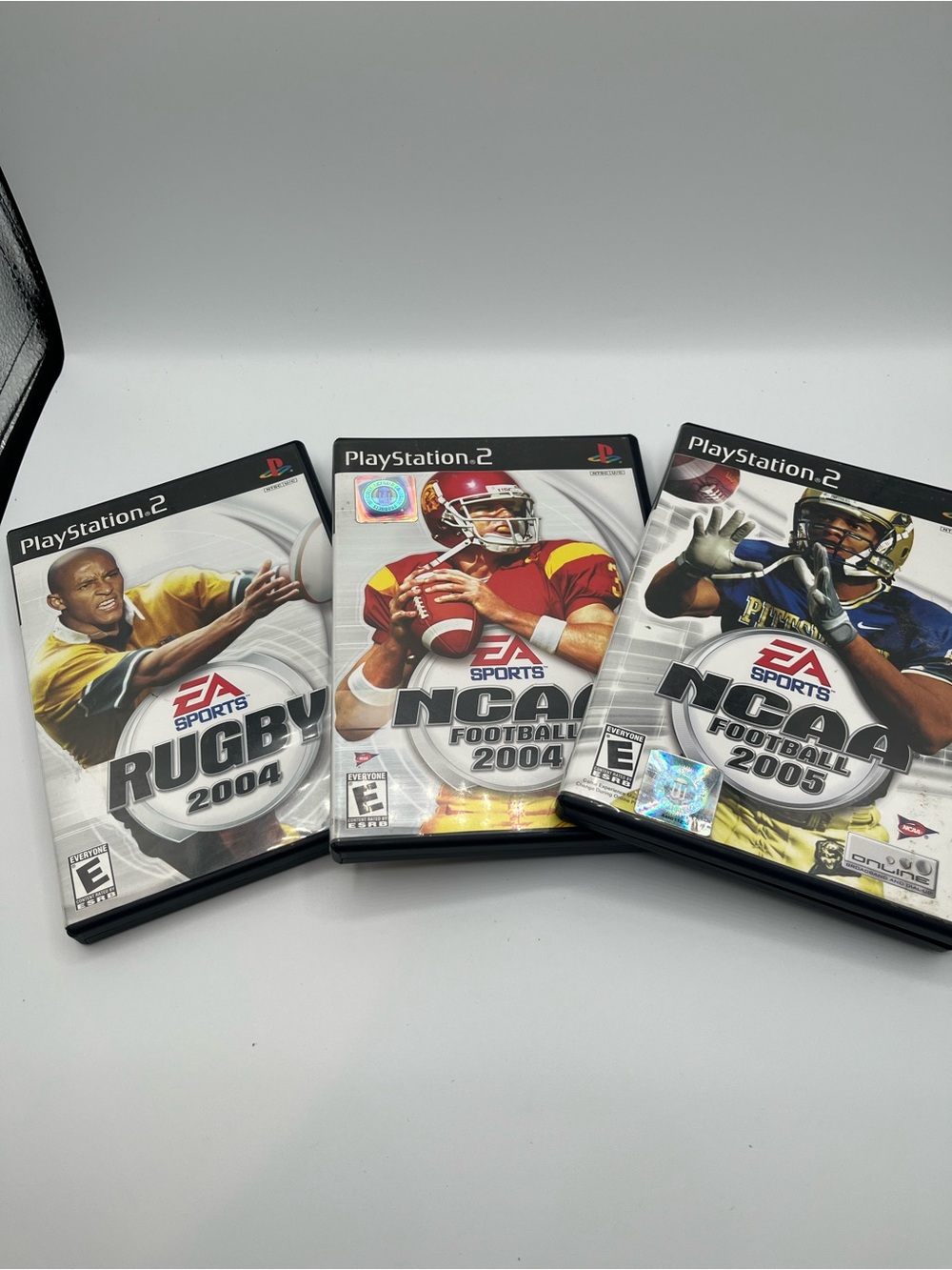 PlayStation 2 Games-Rugby 2004, NCAA Football 2004 and NCAA Football 2005